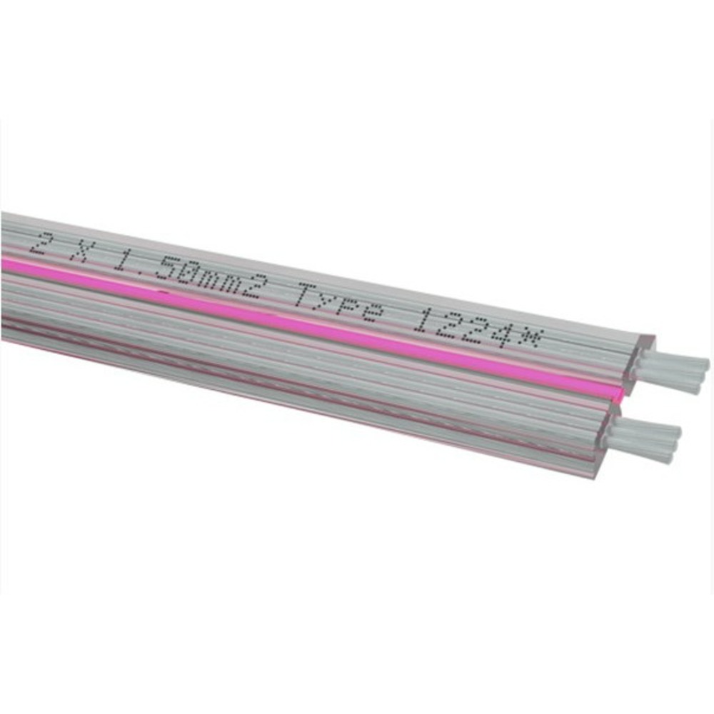 Кабель акустический с катушки двухжильный Oehlbach Silver Stream 15 1224 2x1.5mm