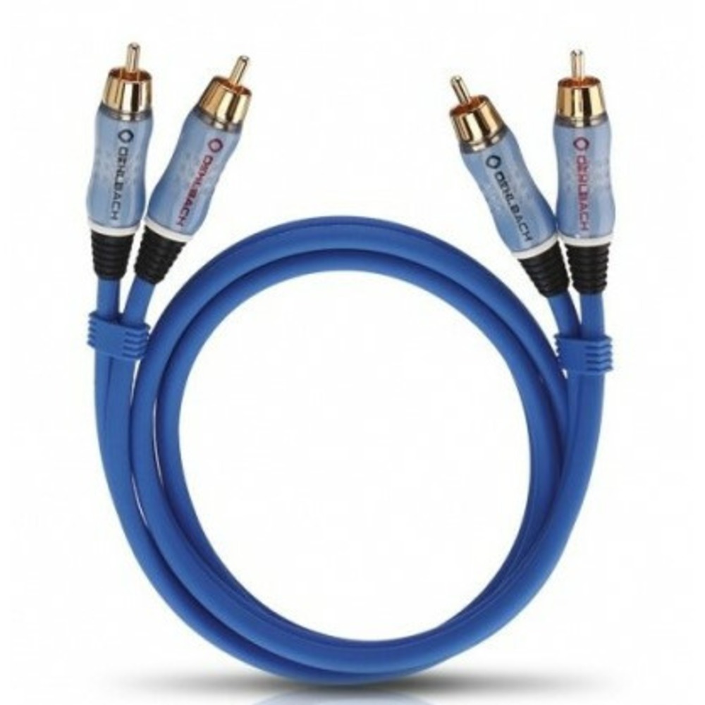 Кабель аудио 2xRCA - 2xRCA Oehlbach BEAT! Stereo RCA 5.0m