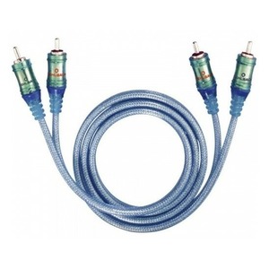 Кабель аудио 2xRCA - 2xRCA Oehlbach Master Connect Ice blue RCA 3.0m