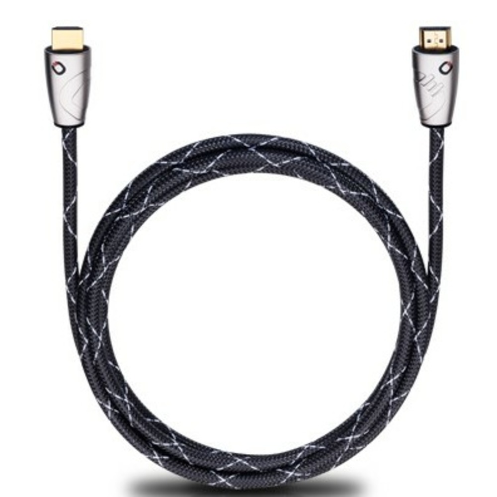 Кабель HDMI - HDMI Oehlbach Easy Connect Steel HDMI 0.75m