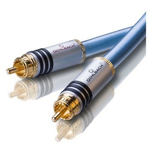 Кабель аудио 2xRCA - 2xRCA Oehlbach 13201 XXL-2 RCA 2x0.75m