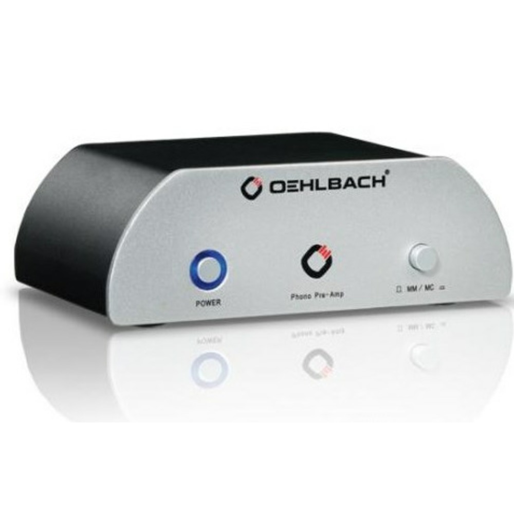 Фонокорректор Oehlbach XXL Phono Pre-Amp silver/black