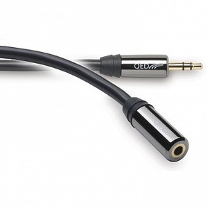 Удлинитель 1xMini Jack - 1xMini Jack QED (QE3901) Performance 3.5mm Extension Graphite 1.5m