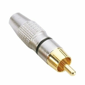 Разъем RCA (Папа) Adam Hall 7620 BLK