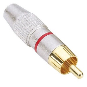 Разъем RCA (Папа) Adam Hall 7620 RED