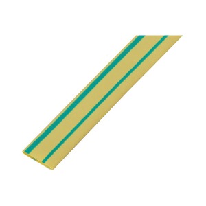 Термоусадка Rexant 20-3007 3.0/1.5мм желто-зеленая (1 штука)