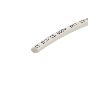 Трубка термоусаживаемая Rexant 29-0001 3,0/1,5 мм белая, ролик 2.44m