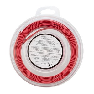 Трубка термоусаживаемая Rexant 29-0044 8,0/4,0 мм красная, ролик 2.44m
