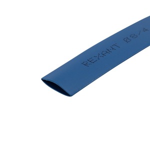 Трубка термоусаживаемая Rexant 29-0045 8,0/4,0 мм синяя, ролик 2.44m