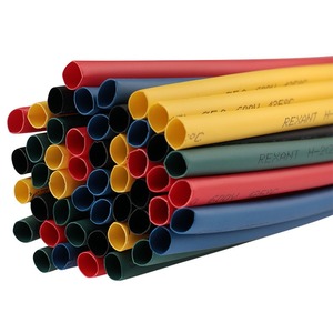 Термоусаживаемые трубки Rexant 29-0155 5,0/2,5 мм, набор пять цветов, упаковка 50 шт. по 1м