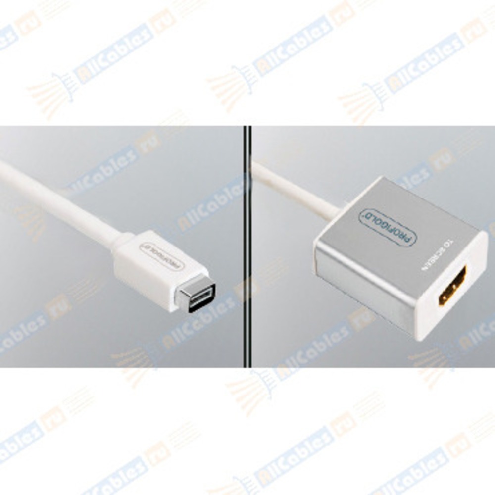 Кабель DisplayPort - HDMI Profigold PROM281 0.2m