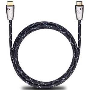 Кабель HDMI - HDMI Oehlbach 124 Easy Connect Steel HDMI 1.5m