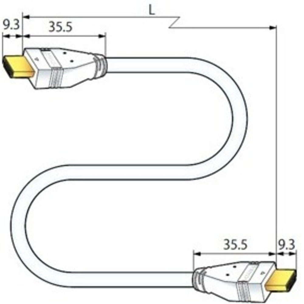 Кабель HDMI - HDMI Canare HDM015AE 1.5m