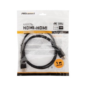 Кабель HDMI - HDMI PROconnect 17-6102-6 HDMI 1.0m