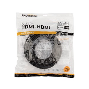 Кабель HDMI - HDMI PROconnect 17-6109-6 HDMI 15.0m