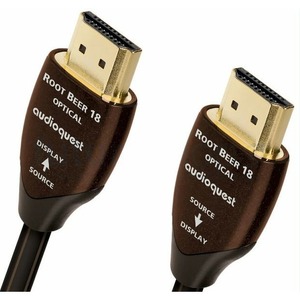 Гибридный оптический HDMI кабель Audioquest HDMI Root Beer 18 PVC 20.0m