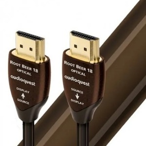 Гибридный оптический HDMI кабель Audioquest HDMI Root Beer 18 PVC 20.0m