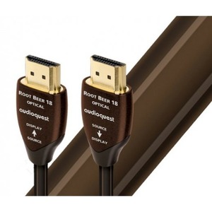 Гибридный оптический HDMI кабель Audioquest HDMI Root Beer 18 PVC 25.0m