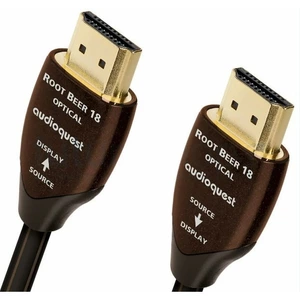 Гибридный оптический HDMI кабель Audioquest HDMI Root Beer 18 PVC 30.0m