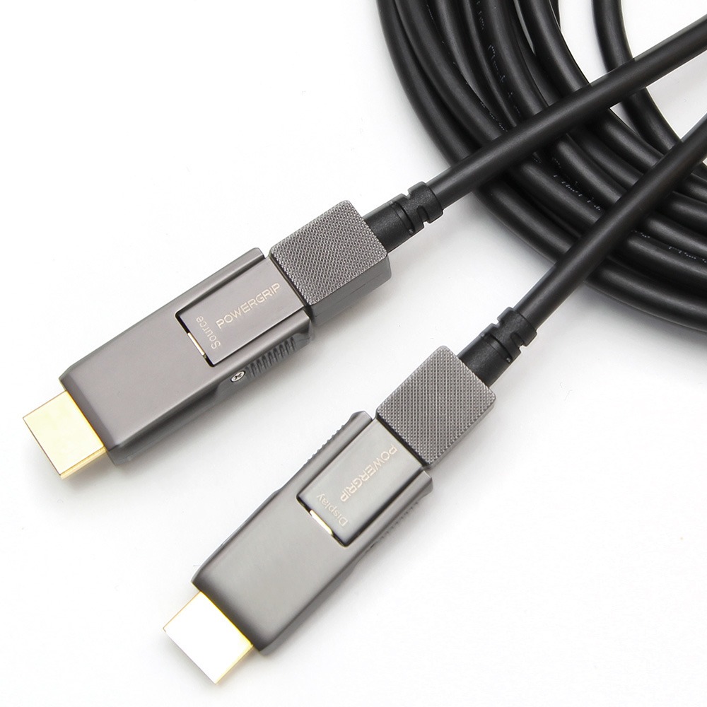 Кабель HDMI - HDMI оптоволоконные Powergrip Visionary Armored D 2.0 80.0m