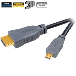 Кабель HDMI - MicroHDMI Vivanco 42092 1.5m