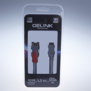 Кабель HDMI - MicroHDMI DeLink HDMI - micro HDMI 1.0m