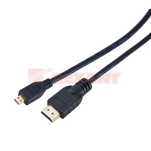 Кабель HDMI - MicroHDMI Rexant 17-6105 Gold (1 штука) 3.0m