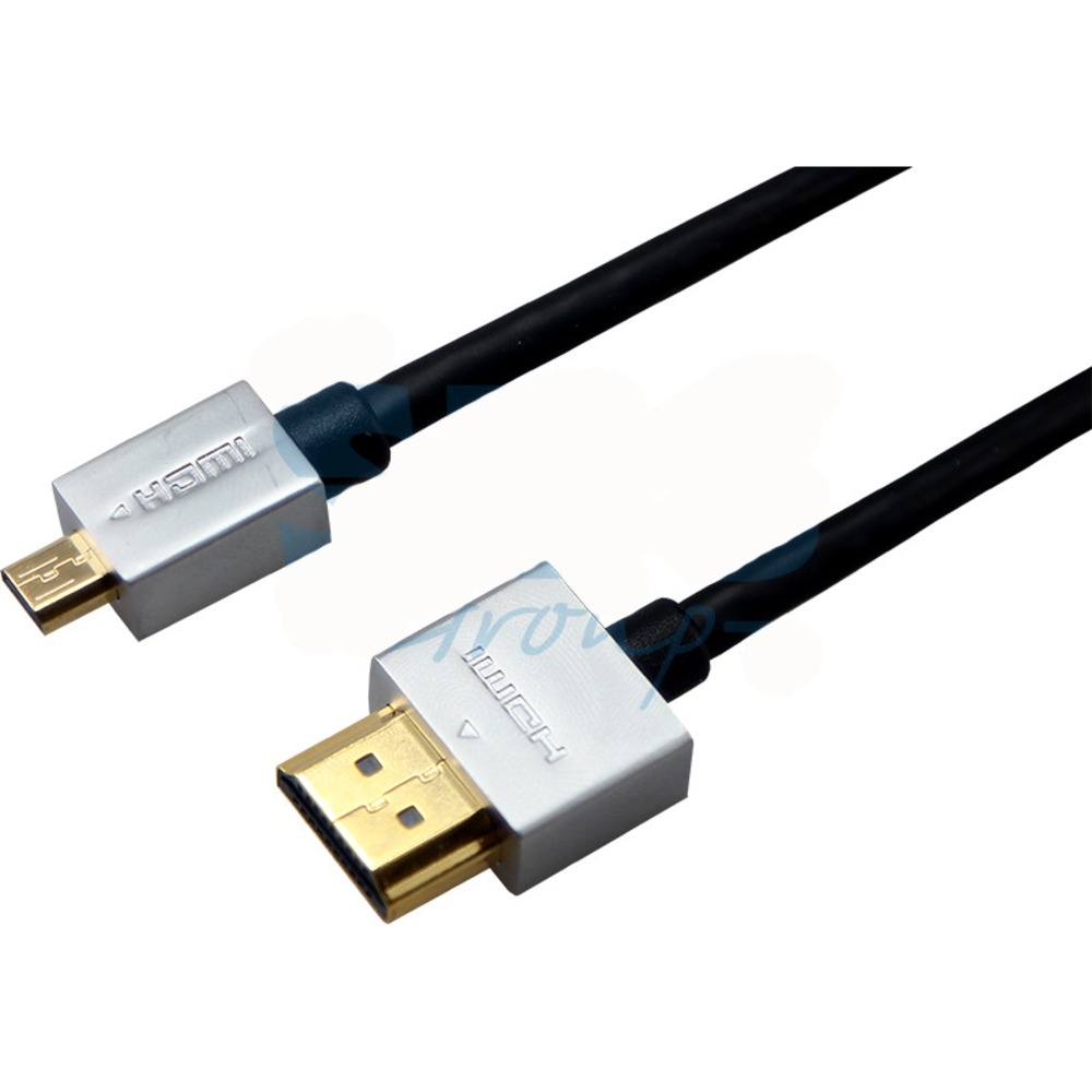 Кабель HDMI - MicroHDMI Rexant 17-6723 HDMI Gold Ultra Slim (1 штука) 1.5m