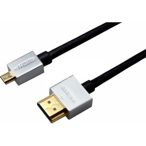 Кабель HDMI - MicroHDMI Rexant 17-6725 Gold Ultra Slim (1 штука) 3.0m