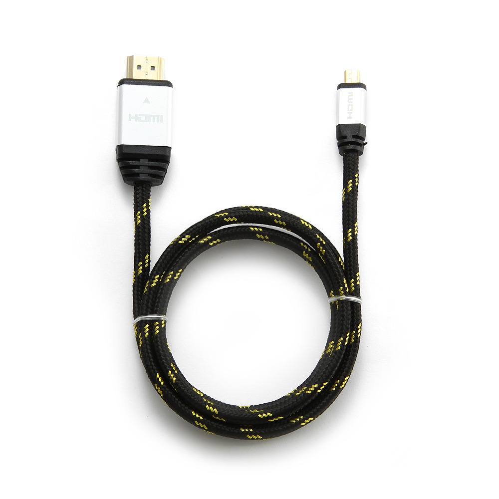 Кабель HDMI - MicroHDMI Konoos KCP-HDMIDnbk 1.0m