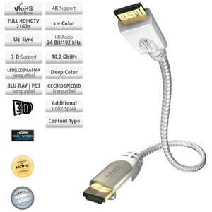 Кабель HDMI - MiniHDMI Inakustik 0042323 Premium HDMI Mini 3.0m