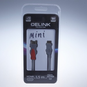 Кабель HDMI - MiniHDMI DeLink HDMI - mini HDMI 1.0m