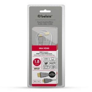 Кабель HDMI - MiniHDMI Belsis BGL1143 1.8m