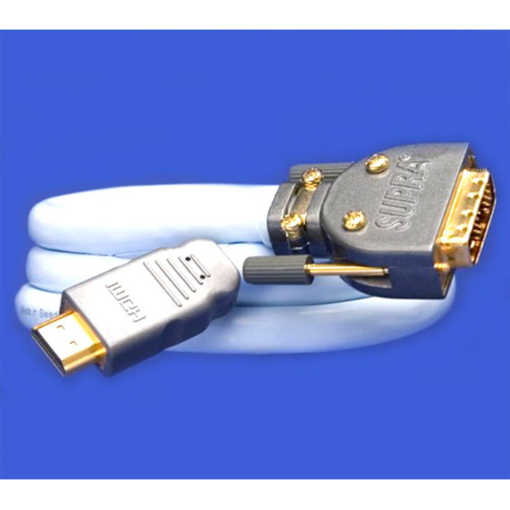 Кабель HDMI - DVI Supra HDMI-DVI 6.0m