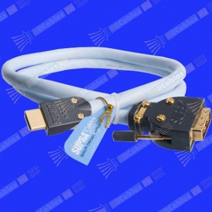 Кабель HDMI - DVI Supra HDMI-DVI MET-S/B 1.0m