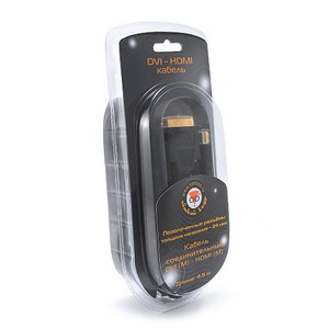 Кабель HDMI - DVI Konoos KC-HDMI-DVI-5 4.5m