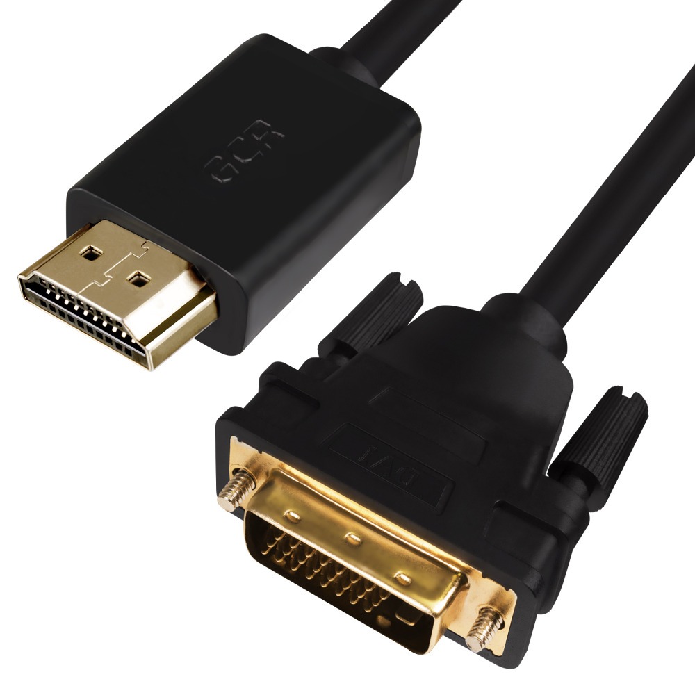 Кабель HDMI - DVI Greenconnect GCR-HD2DVI1 1.0m