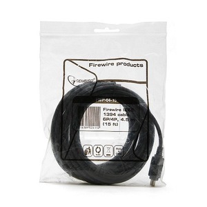 Кабель IEEE 1394 4pin - 6pin Gembird FWP-64-15 4.5m