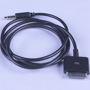 Кабель USB 2.0 Тип 30-pin - Jack Ultimate Audio 30-pin to MiniJack Cable Black 1.0m