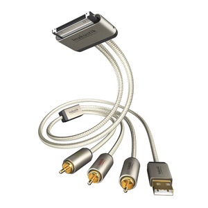 Кабель USB 2.0 Тип A - 30-pin Inakustik 00440102 Premium iPlug USB/AV Cable 2.0m