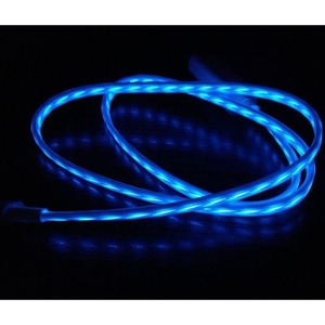 Кабель USB 2.0 Тип A - 30-pin Ultimate Audio 30-pin to USB Cable Black (Blue Light) 0.8m