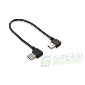 Кабель USB 2.0 Тип A - A Greenconnect GC-AM2M3 0.1m