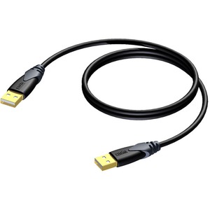 Кабель USB 2.0 Тип A - A Procab CLD600/1 1.0m