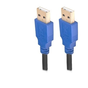 Кабель USB 2.0 Тип A - A Greenconnect GCR-UM3M-BB2S 0.3m