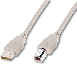 Кабель USB 2.0 Тип A - B Digitus AK-300102-018-E 1.8m