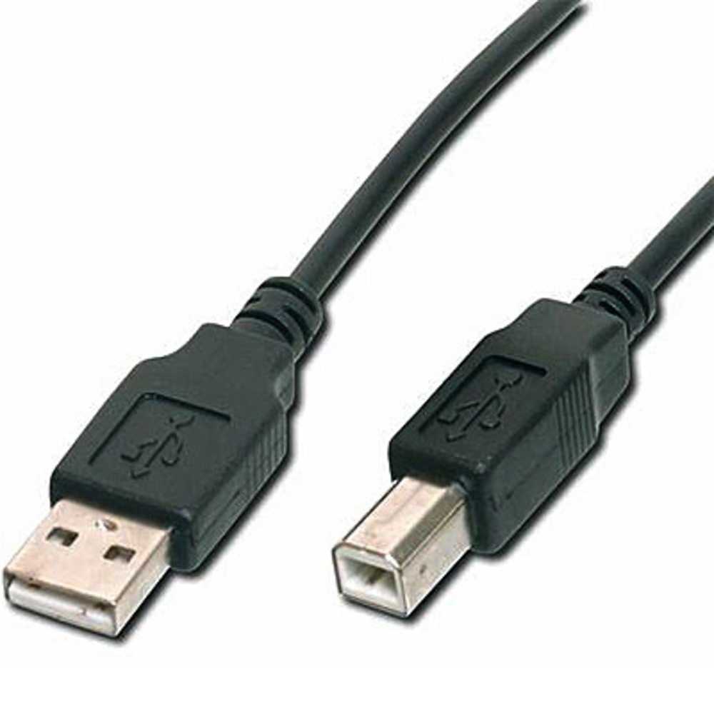 Кабель USB 2.0 Тип A - B Digitus AK-300104-018-S 1.8m