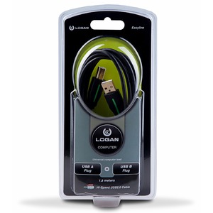 Кабель USB 2.0 Тип A - B Logan EL366-0300 3.0m