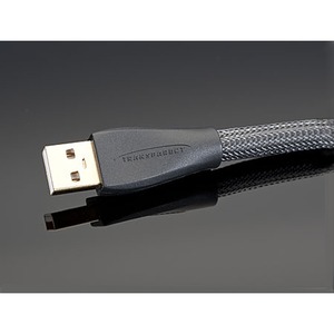 Кабель USB 2.0 Тип A - B Transparent High Performance USB 1.0m