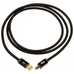Кабель USB 2.0 Тип A - B Black Rhodium Ace USB A-B 1.5m