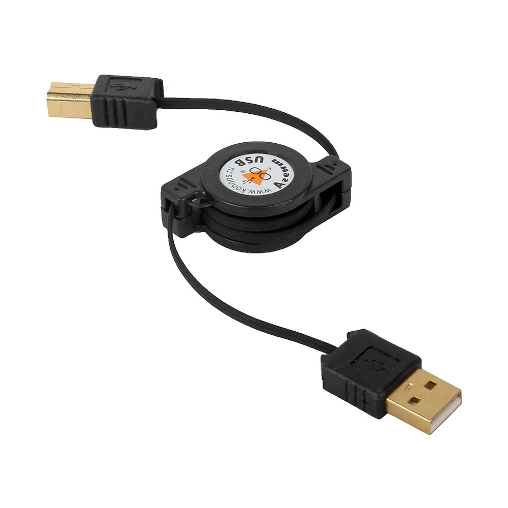 Кабель USB 2.0 Тип A - B Konoos KCR-USB2-AMBM-0.75 0.75m